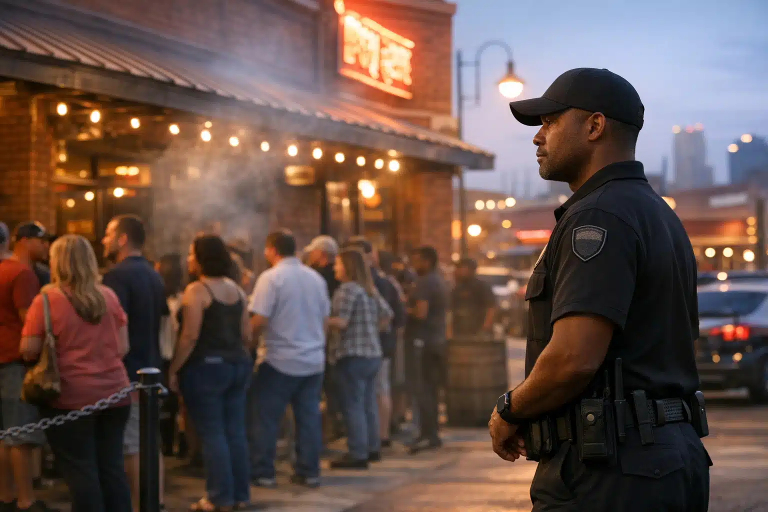 The Role of Security Guards in Kansas City’s Busy BBQ District The Role of Security Guards in Kansas City's Busy BBQ District